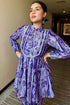 Purple Fusion Kurta Set